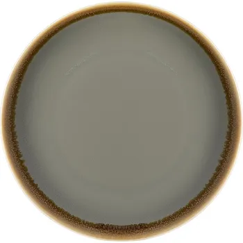 Talíř Olympia kulatý kupový talíř Kiln v kouřové barvě 230mm 6 ks