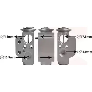 Ventil klimatizace VAN WEZEL Expanzní ventil klimatizace VAW 03001373