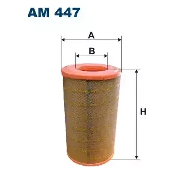 Autodíl FILTRON Vzduchový filtr FI AM447