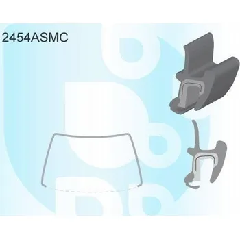 Autosklo PILKINGTON Bauset (lišta) čelního okna AS 2454ASMC