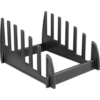 Kuchyňské prkénko Hygiplas Plastový stojan na krájecí desky 6 x 25mm Přihrádky