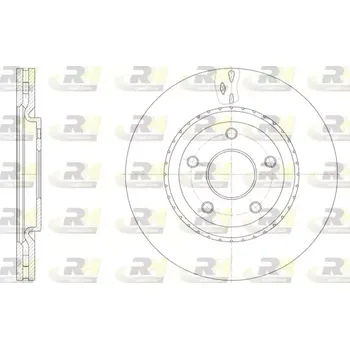 Brzdový kotouč ROADHOUSE Brzdový kotouč - 330 mm RDH 61515.10