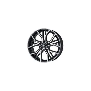 Alu kolo BROCK Alufelge 8.5 J x 21 112/5/19/66,6 B41 schwarz front-poliert (sgvp) BROCK 8,5x21 5x112 ET0.00