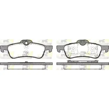 Brzdová destička ROADHOUSE Sada brzdových destiček RDH 2862.00