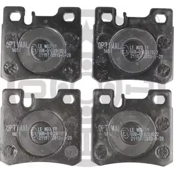 Brzdová destička OPTIMAL Sada brzdových destiček OPT BP-09657