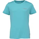 Dětské fitness triko Fitforce OLVE 128/134 Tyrkysová, Stříbrná