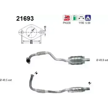 Katalyzátor AS Katalyzátor ASA 21693