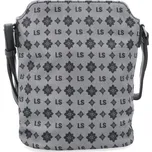 Malá elegantní kabelka Le Sands 4235 černo/šedá