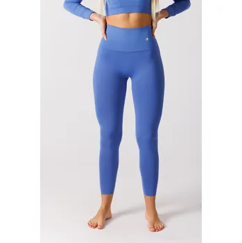 Dámské legíny GoldBee Legíny Stahující Pas Lycra AirForce Blue Barva: AirForce Blue, Velikost: XS