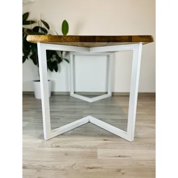 Stolová podnož Stolové nohy/podnož „Shape“ velká (2ks) Zvolit Barvu :: Bílá - RAL 9016.