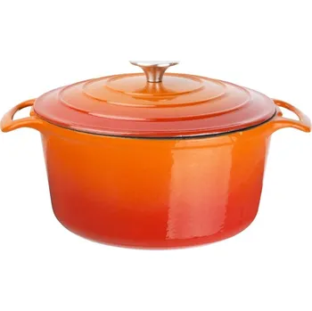 Hrnec Vogue kulatý hrnec oranžový 4l