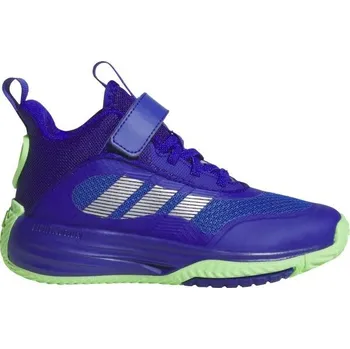 Chlapecká obuv Dětská volnočasová obuv adidas OWNTHEGAME 3.0 K 3.5 Modrá, Světle zelená, Šedá