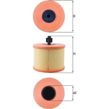 Vzduchový filtr MAHLE Vzduchový filtr MAO LX 1035