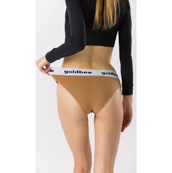 Kalhotky GoldBee Kalhotky Brazilky Brown Barva: Brown, Velikost: L