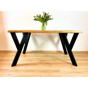 Stolová podnož Stolové nohy/podnož „Y“ (4ks) Zvolit Barvu :: ČERNÁ - RAL 9005, Materiál: Jekl 70x30x2mm