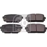 FEBI Sada brzdových destiček - kotoučová brzda FB 16817