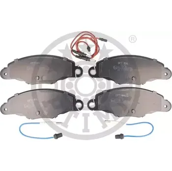 Brzdová destička OPTIMAL Sada brzdových destiček OPT BP-10224