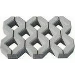 Dlažba betonová DITON ZATRAVŇOVACÍ standard přírodní výška 80 mm