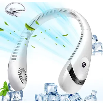 IP kamera 5000 MAH PRZENOŚNY WENTYLATOR NA SZYJĘ, SKLÁDACÍ BEZLOPATKOVÝ VĚTRÁČEK