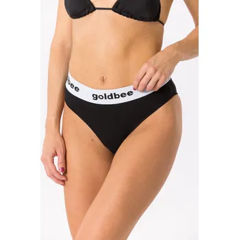 Kalhotky GoldBee Kalhotky Brazilky Black Barva: Black, Velikost: XXL