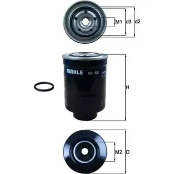 Palivový filtr KNECHT Palivový filtr KNC KC 83D