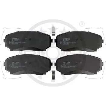 Brzdová destička OPTIMAL Sada brzdových destiček OPT BP-13001