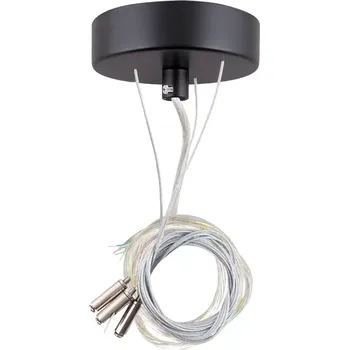 LED páska Závěsná sada pro svítidla Casablanca 36 DALI, 1,5m, černá barva rozety