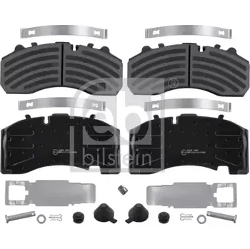 Brzdová destička FEBI Sada brzdových destiček - kotoučová brzda FB 16608