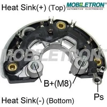 Alternátor MOBILETRON Usměrňovač alternátoru MBT RB-166H