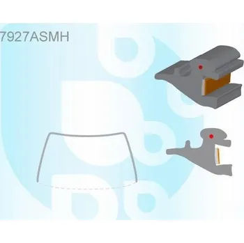 Autosklo PILKINGTON Bauset (lišta) čelního okna AS 7927ASMH