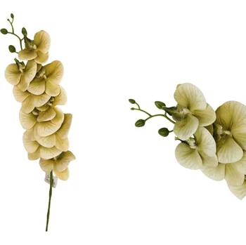 umělá květina Harasim Orchidej Phalaenopsis 90 cm Zelená