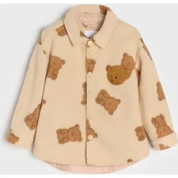 Chlapecká bunda Sinsay - Košilová bunda - béžová - 008EP-02X - 008EP-02X-86