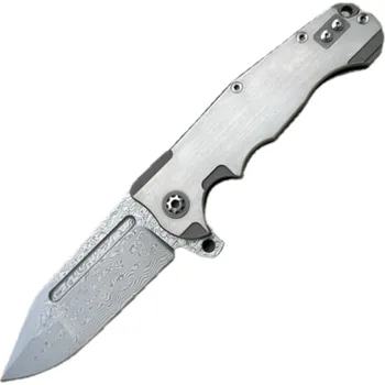 kapesní nůž Zavírací Damaškový Nůž Andre De Villiers ADV Tracker Damascus