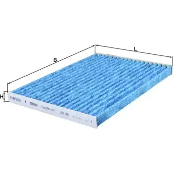 Kabinový filtr MAHLE Filtr vzduchu v interiéru MAO LAO 396