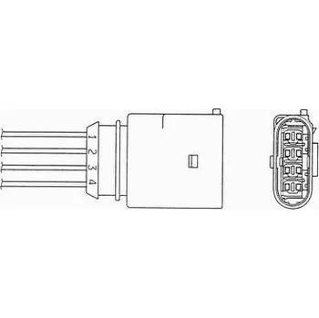 Čidlo automobilu NGK Lambda sonda NG 1789