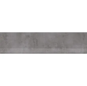 Dlažba Geotec GT13 stopnica natura - schodovka 29,7x119,7 šedá matná 160801