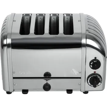 Toustovač Dualit toustovač 2 × 2 Combi Vario na 4 tousty, nerezový 42174