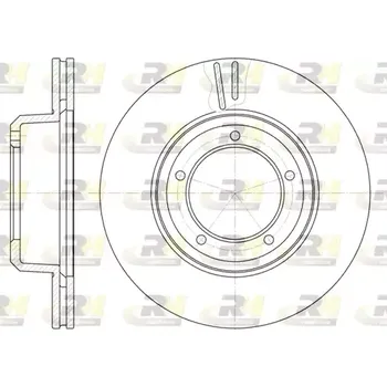 Brzdový kotouč ROADHOUSE Brzdový kotouč - 298 mm RDH 6340.10