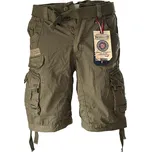 GEOGRAPHICAL NORWAY kalhoty pánské PANORAMIQUE MEN BASIC 063 bermudy kapsáče M khaki