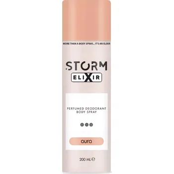 STORM ELIXIR Parfémovaný deodorant pro ženy AURA 200 Ml