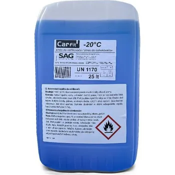 Směs do ostřikovače Carfit Zimní kapalina do ostřikovačů -20°C - meloun 25 l CRF CAR20X25M