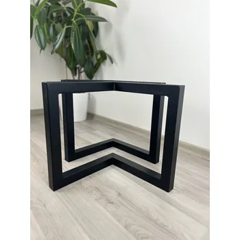 Stolová podnož Stolové nohy/podnož „Shape“ malá (2ks) Zvolit Barvu :: Černá - RAL 9005.