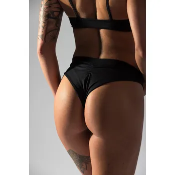 Dámské plavky GoldBee Plavky TopOne Spodní Díl Black Barva: Black, Velikost: XS