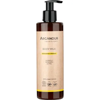 Arganour Hydratační přírodní tělové mléko s vanilkovou vůní 250 ml