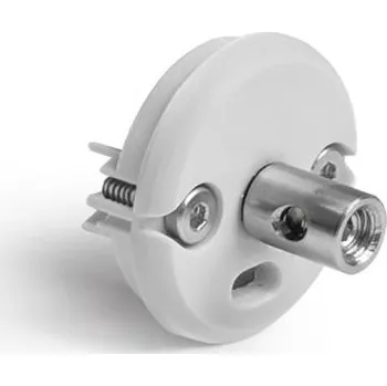 Příslušenství pro LED osvětlení Záslepka s otvorem JAZ-DUO-N-OTW pro LED hliníkové profily šedá