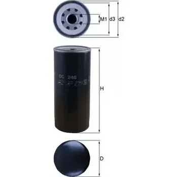 Olejový filtr MAHLE Olejový filtr MAO OC 246