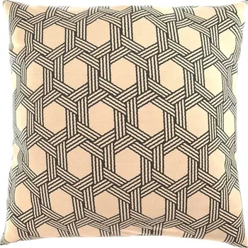 Povlak na polštářek Kvalitex Povlak na polštář saténový CARERO béžové 70x90cm 70x90cm