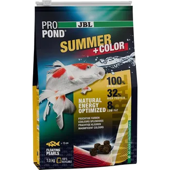 Krmivo pro rybičky JBL ProPond Summer + Color Pearls 2 kg