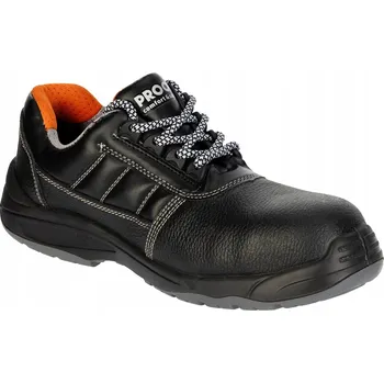 Pracovní obuv PRACOVNÍ OBUV PÁNSKÁ S3 LEHKÁ OCHRANNÁ KOŽENÁ S LÍCOVOU USNÍ, OCELOVÁ ŠPIČKA VEL. 46