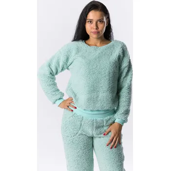 GoldBee Mini Mikina Doba Ledová Green Barva: Green, Velikost: L